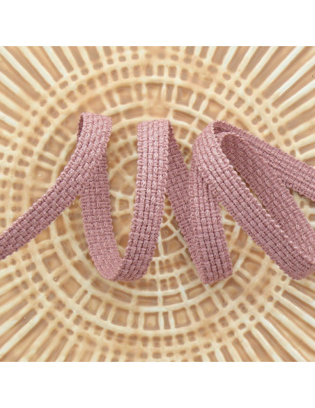 Trimmed braid - Old pink