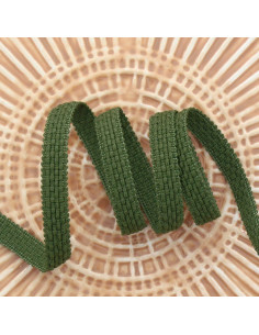 Trimmed braid - Khaki