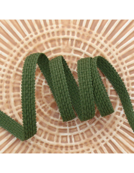 Trimmed braid - Khaki