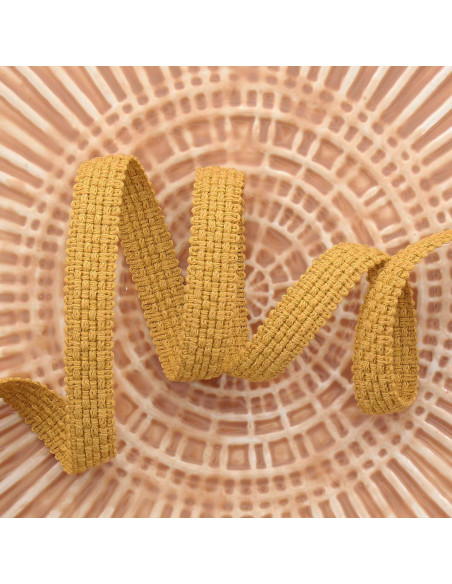 Trimmed braid - Mustard