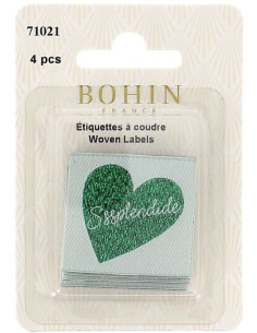 Set of 4 sew-on labels - Splendid 2
