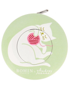 150 cm retractable tape measure Cat ball Bohin