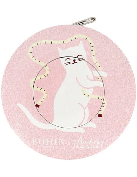 150 cm retractable tape measure Cat centimeter Bohin