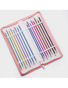 KnitPro Zing straight needle set