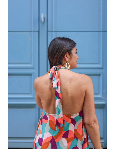 Blouse and Pareo Dress Pattern - Clématisse Pattern