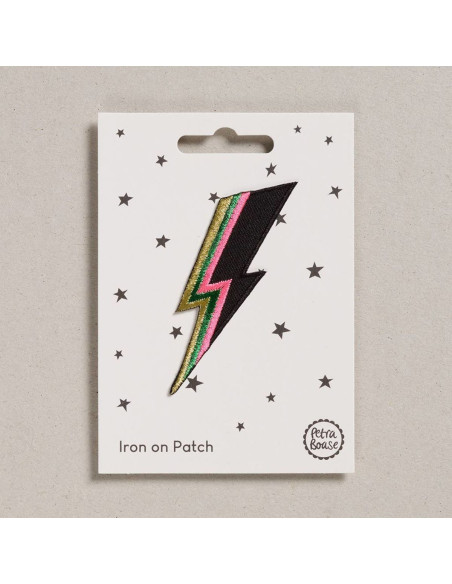 Iron-on patch - Lightning