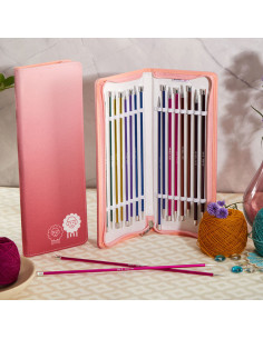 KnitPro Zing straight needle set 2
