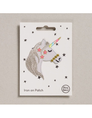Iron-on patch - Unicorn head