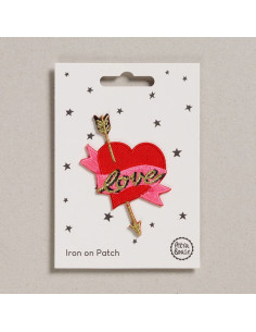 Iron-on patch - Love heart