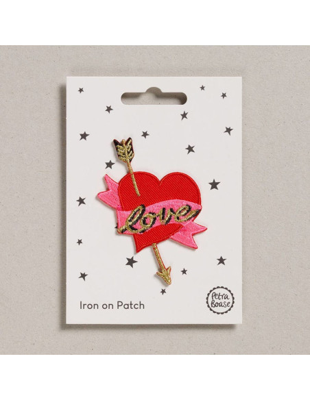 Iron-on patch - Love heart