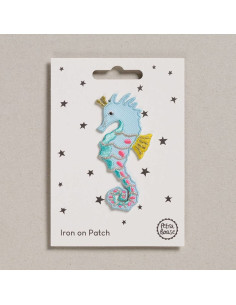 Iron-on patch - Seahorse