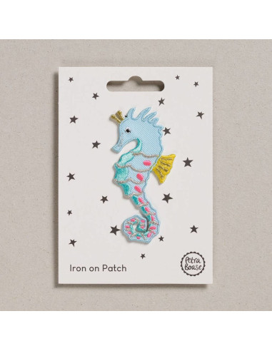 Iron-on patch - Seahorse