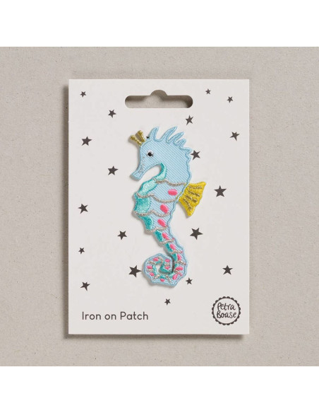 Iron-on patch - Seahorse