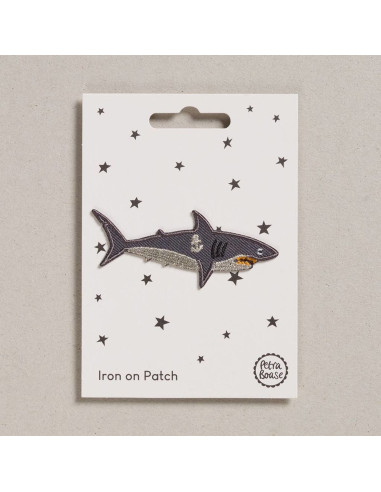 Iron-on patch - Shark