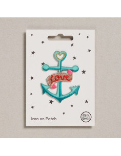 Iron-on patch - Marine anchor
