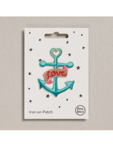 Iron-on patch - Marine anchor