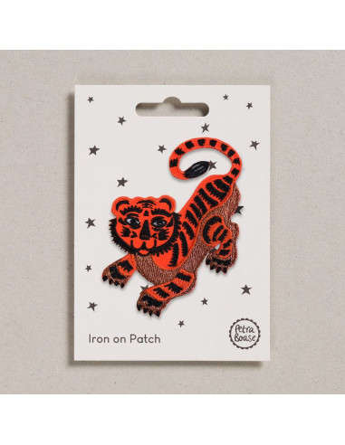 Iron-on patch - Tiger