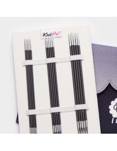 KnitPro double-pointed needle case carbon 2