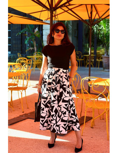 Lady T-shirt Pattern - Clématisse Pattern