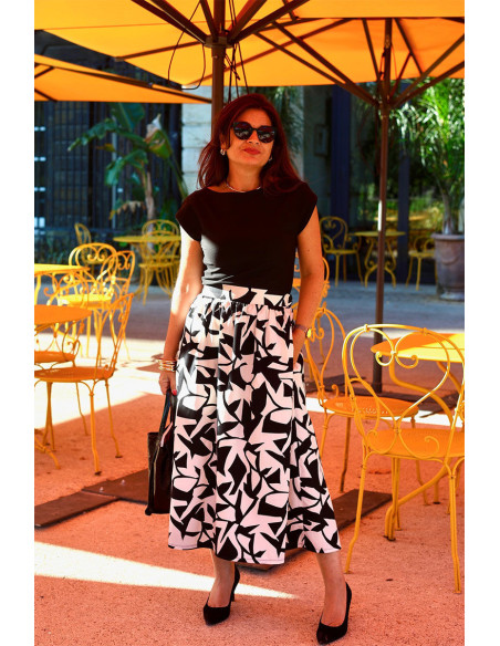 Lady T-shirt Pattern - Clématisse Pattern