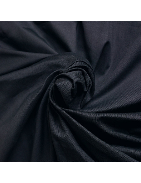 Oxford Cotton Fabric Deep Charcoal - Atelier Brunette