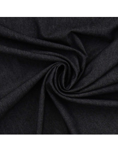 Chambray Denim Fabric - Black