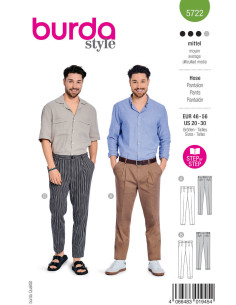 Pants pattern - Burda 5722