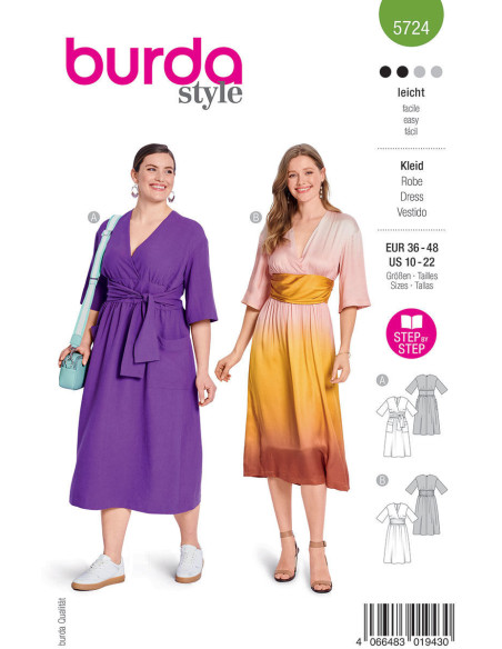 Dress pattern - Burda 5724