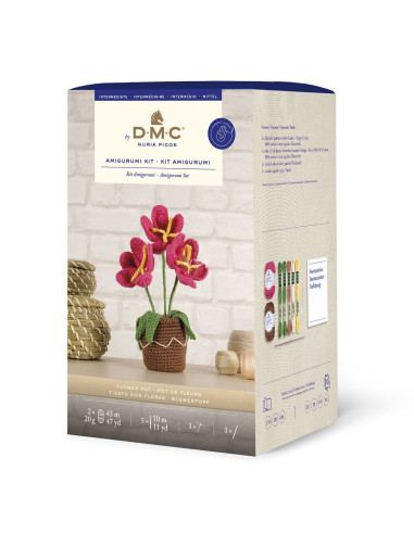 Amigurumi kit - Flower pot