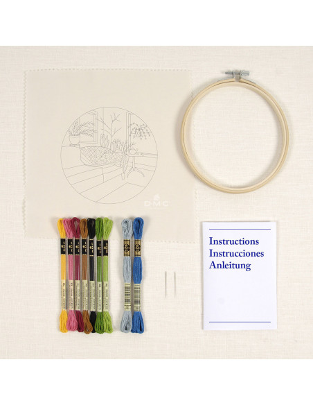 Embroidery Kit - Winter Garden