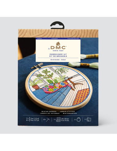Embroidery Kit - Winter Garden
