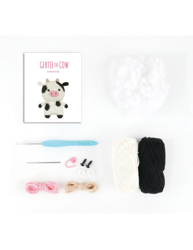 Amigurumi kit - Gertie the cow