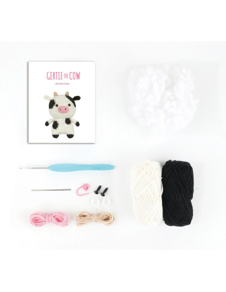 Amigurumi kit - Gertie the cow