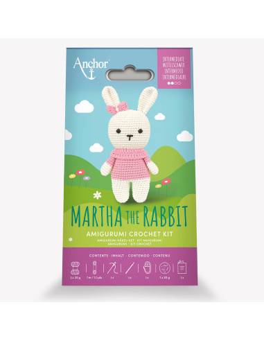 Amigurumi kit - Martha the rabbit