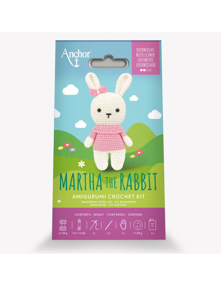 Amigurumi kit - Martha the rabbit