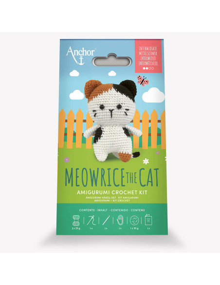 Amigurumi kit - Meowrice the cat