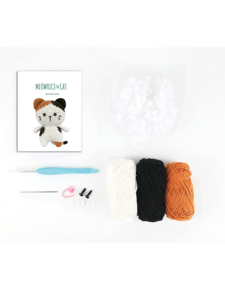 Amigurumi kit - Meowrice the cat