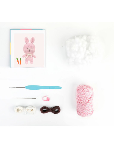 Amigurumi kit - Renée the rabbit