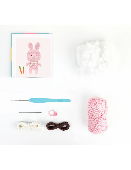 Amigurumi kit - Renée the rabbit