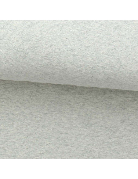Fine marled jersey fabric - Ecru