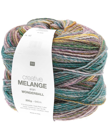 Creative Melange Aran Wonderball Rico Design Wool