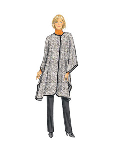 Jacket, coat, and wrap garment pattern - Butterick 6250