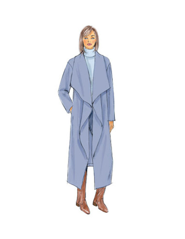 Jacket, coat, and wrap garment pattern - Butterick 6250
