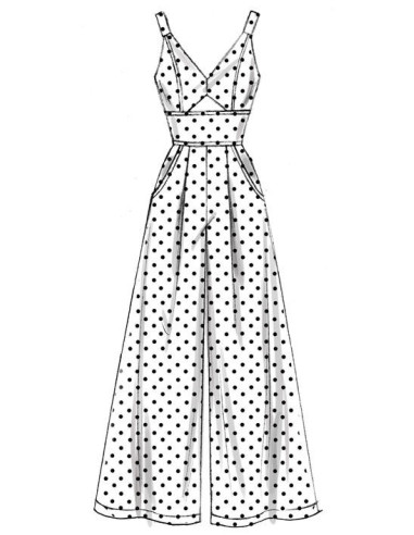 Dress and jumpsuit pattern - McCall's 7789
