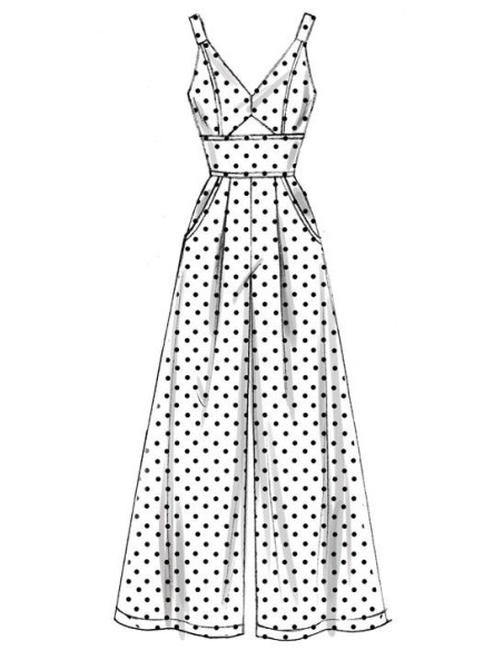 Dress and jumpsuit pattern - McCall's 7789