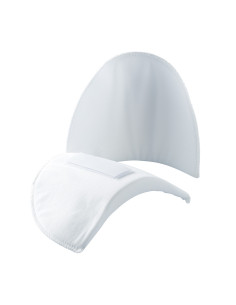 Pair of seamless hook-and-loop straight shoulder pads 2