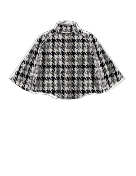 Cape and belt pattern - McCall's 7477