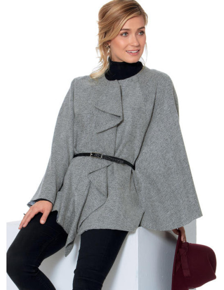 Cape and belt pattern - McCall's 7477