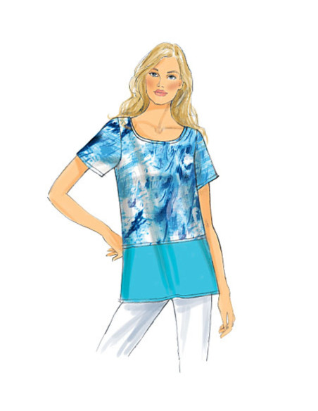 High top pattern - Butterick 6214