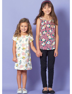 Pattern for tops, dresses, and tights - McCall's 7709